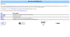 Desktop Screenshot of lists.olsr.org